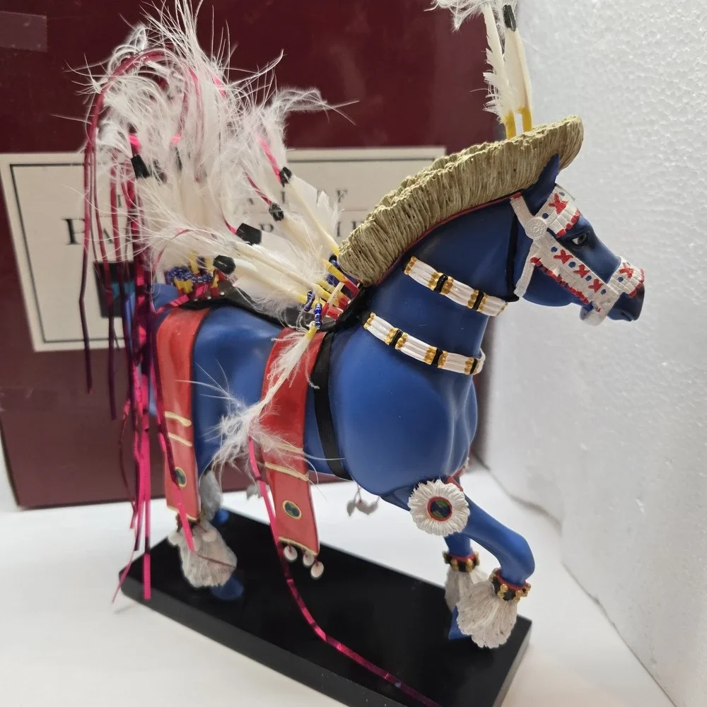 Trail of Painted‎ Ponies Fancy Dancer 12247 2e 60210 Retired native American Vtg